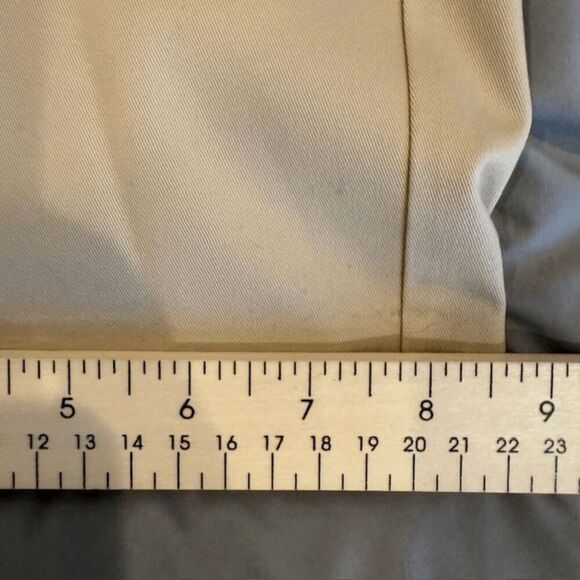 Orvis Ultimate Khakis Plain Front Pants Chinos Casual or Dress Pants Size 34x32 - Picture 13 of 14